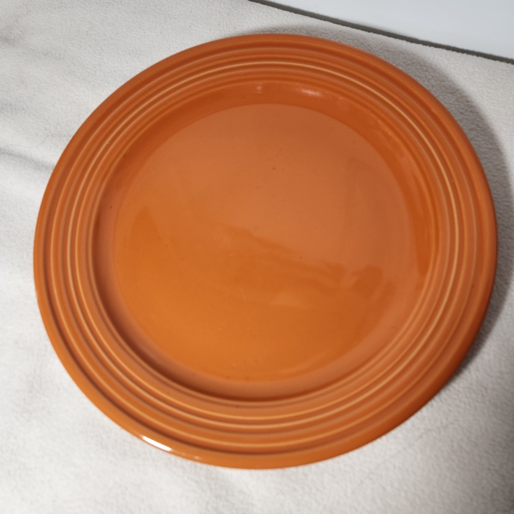 Smart Living Orange Dinner Plate